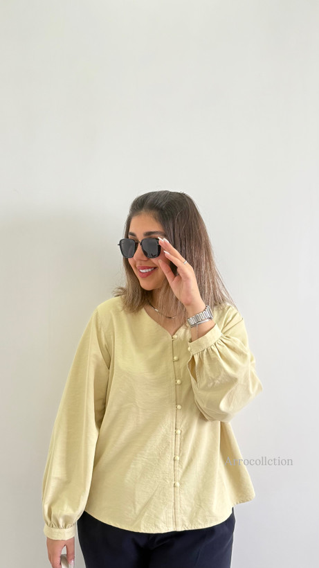 شومیز جلو دکمه فیدا