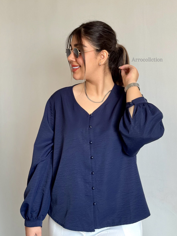 شومیز جلو دکمه فیدا